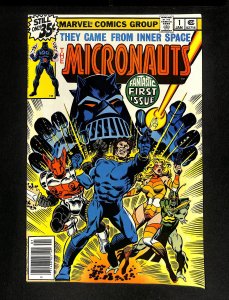 Micronauts #1 1st Baron Karza and Bug!