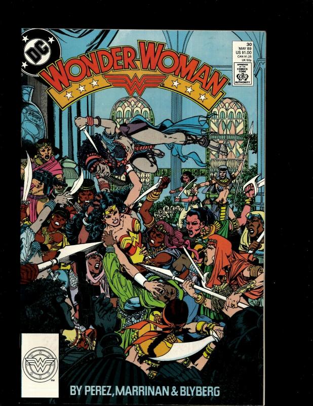 10 Wonder Woman DC Comic Books #23 24 25 26 27 28 29 30 31 32 JF12