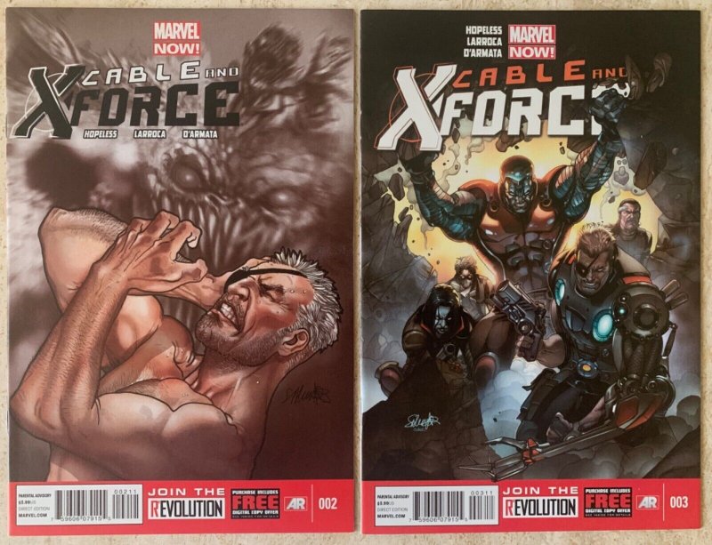 CABLE & X-FORCE 1-19 | MARVEL 2013-2014 | COMPLETE SERIES | VF- TO VF/NM