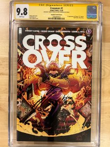 Crossover #1 Stegman Variant (2020) CGCSS 9.8 Signed by Cates & Stegman