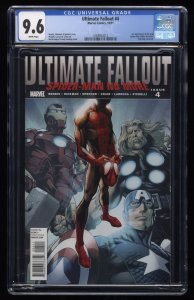 Ultimate Fallout #4 CGC NM+ 9.6 1st Print 1st Appearance Miles Morales!