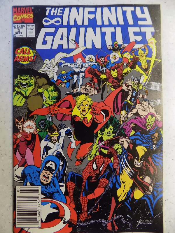 INFINITY GAUNTLET # 3 MARVEL MOVIE WARLOCK THANOS