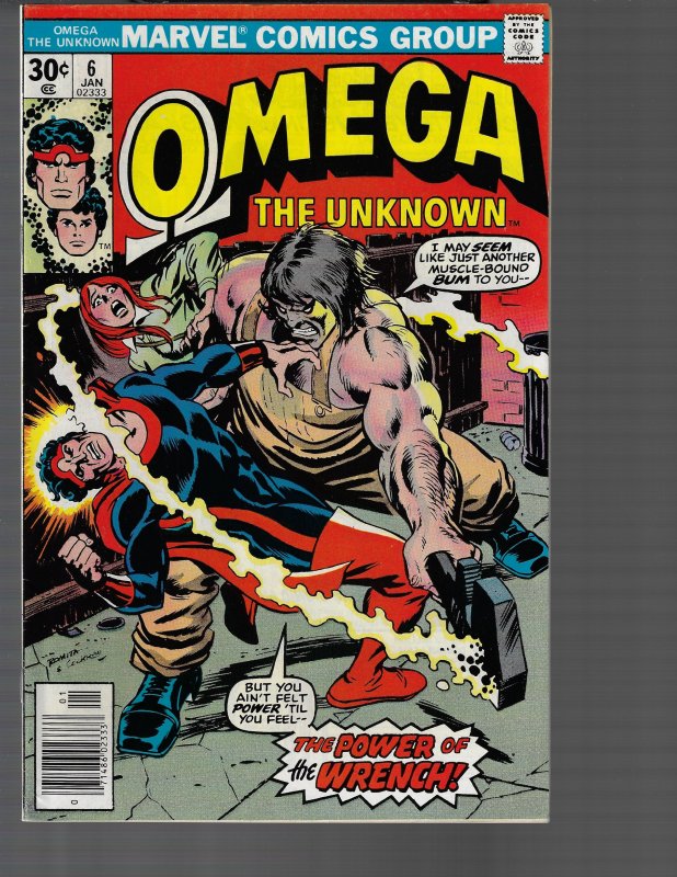 Omega the Unknown #6 (Marvel, 1977)