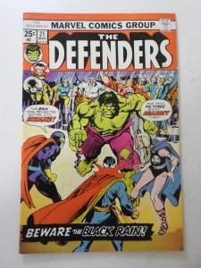 The Defenders #21 (1975) FN+ Condition!