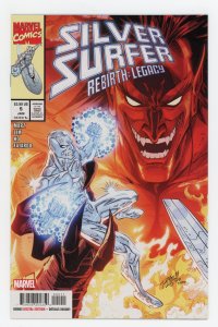 Silver Surfer: Rebirth Legacy #5 Ron Marz Ron Lim Mephisto Infinity Watch NM