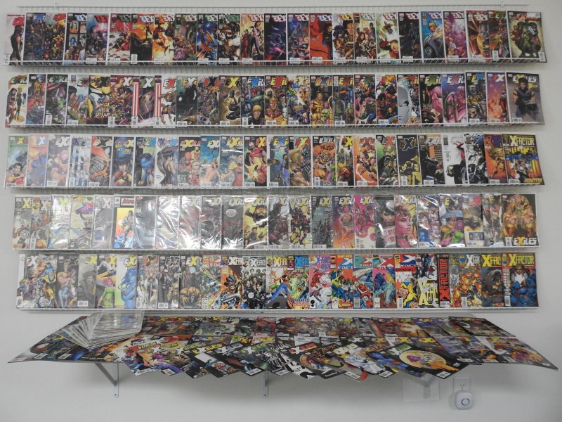 Huge Lot 170+ Comics W/Exiles, New Exiles, X-Factor+ Avg VF+ Condition!!