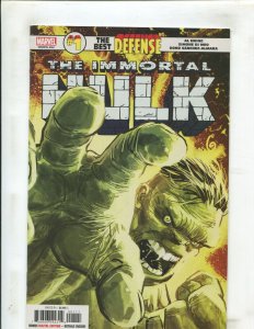 IMMORTAL HULK: THE BEST DEFENSE #1 (9.2) THE FACE UNDERNEATH!! 2019