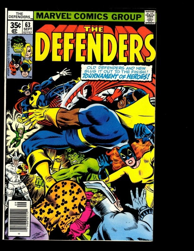 12 Defenders Marvel Comics #59 60 61 62 63 64 65 66 67 68 69 70 Hulk Thor GK15