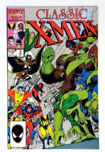 Classic X-Men #2 (1986) Storm Nightcrawler Wolverine Marvel VF/NM