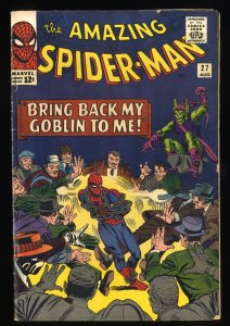 Amazing Spider-Man #27 VG+ 4.5 Green Goblin Appearance!