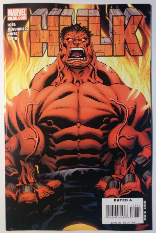 Hulk #1 (9.4, 2008) 1st Appearance Red Hulk (THADDEUS ROSS)