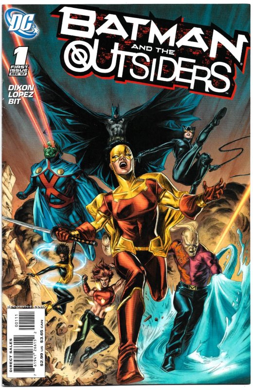 BATMAN AND THE OUTSIDERS Vol 2 #1-6 (2007-08) 9.0 VF/NM * A New Team Is Formed!