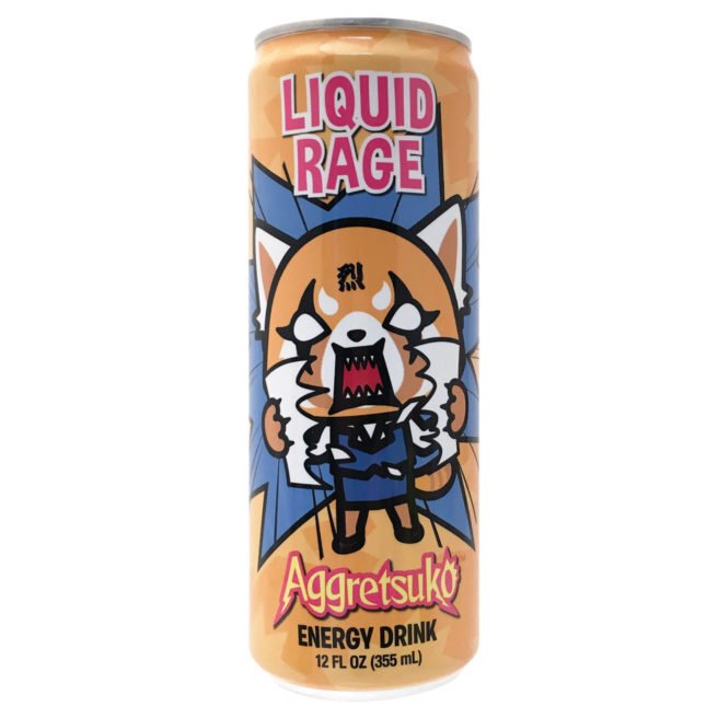 AGGRETSUKO LIQUID RAGE ENERGY DRINK 12 Pack