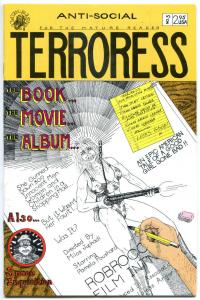 TERRORESS #3, VF/NM, Anti-Social, Helpless Anger, 1992, more indies in store