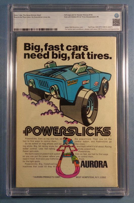 Superman's Girlfriend Lois Lane #107 CBCS 5.0 Superman Pin-Up