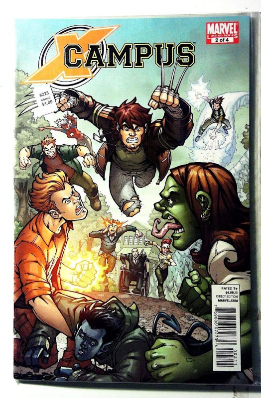 X-Campus #2 (2010) Marvel Comics Professor Banks 1st Print Comic Book