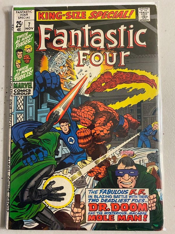 Fantastic Four Annual #7 Jack Kirby reprints 5.0 (1969)
