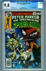 SPECTACULAR SPIDER-MAN #28 CGC 9.8-Marvel comic book 3804842002