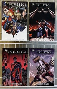 DC Injustice Gods Among Us HC Lot of 4 Hardcover Graphic Novels 9781401267681