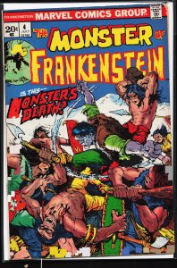 The Frankenstein Monster #4 (1973) Frankenstein Monster