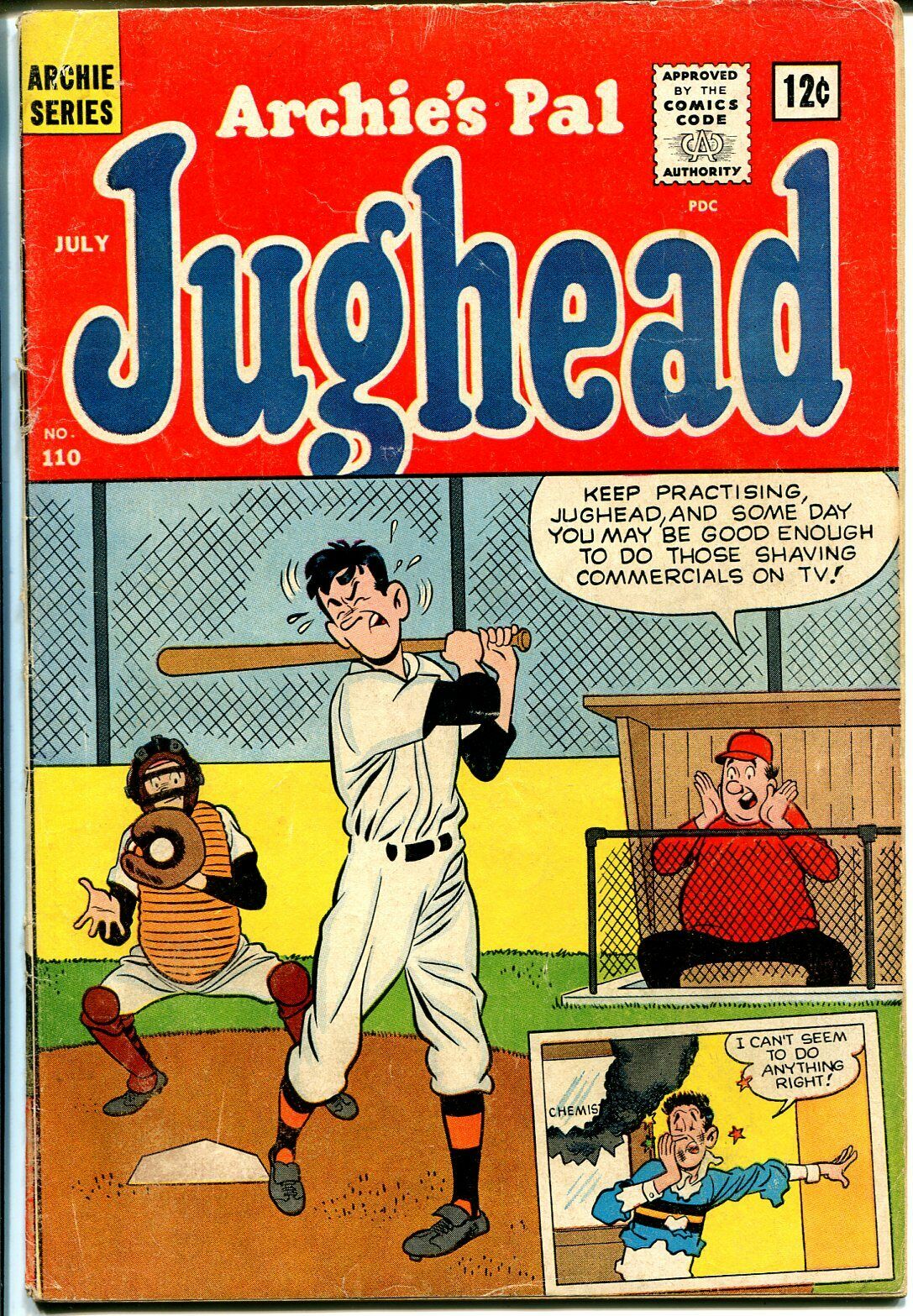 Archie's Pal Jughead #110 1964-MLJ-Betty-Veronica-baseball cover-VG | Comic  Books - Silver Age, Archie Comics, Jughead / HipComic