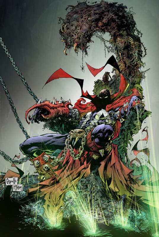 SPAWN #250 FRANK CAPULLO  COVER NEAR MINT.