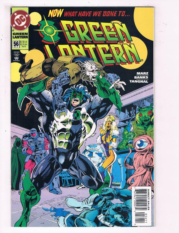 Green Lantern #56 VF DC Comics Comic Book Marz Kyle Rayner 1994 DE21