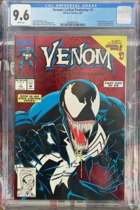 Venom: Lethal Protector #1 - 1993 Marvel Red Foil Graded CGC 9.6 ?