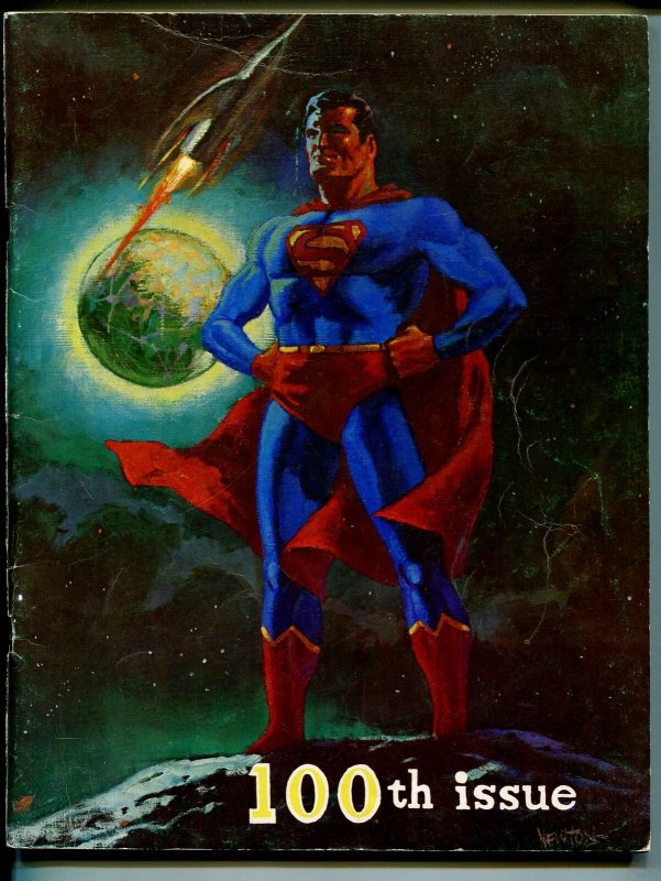Rockets Blast and Comic Collector #100 1973-Superman-Don Newton-Star Trek-VG 