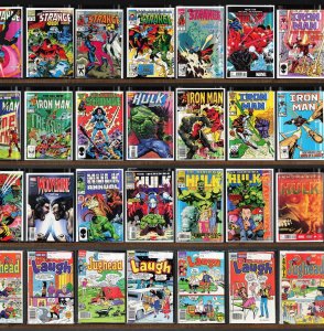 Huge Lot 140+ Comics with Laugh, Jughead, Archie, Iron Man & More!