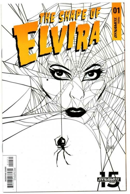 The Shape of ELVIRA #1 G, VF/NM, Dynamite, 2019, more indies in store, Strahm