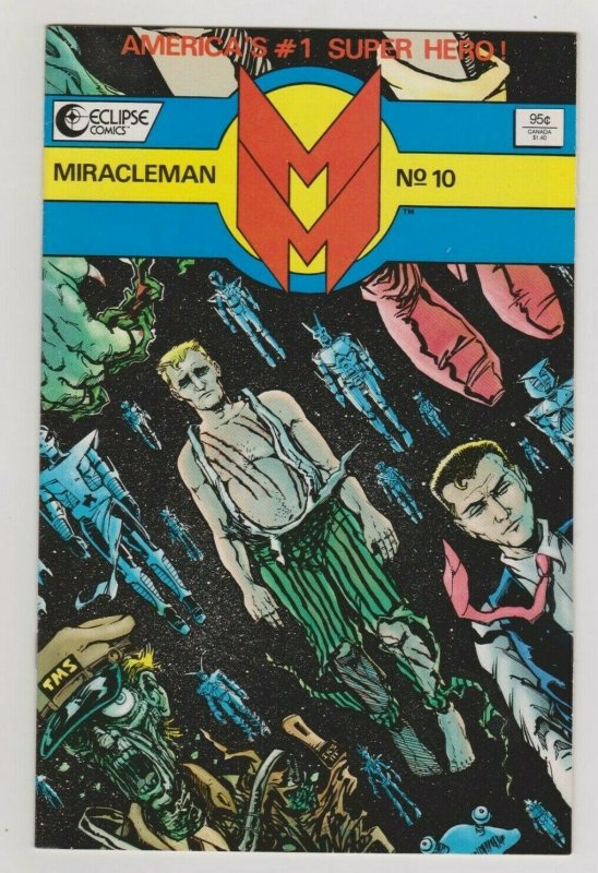 MIRACLEMAN #10 ALAN MOORE 1986 ECLIPSE COMICS ORIGIN OF MIRACLEMAN