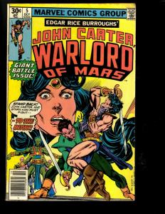 12 John Carter Marvel Comics # 1 3 4 5 6 7 8 9 11 12 13 Annual 2  WS6