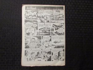 1973 MENOMONEE FALLS GAZETTE Comic Weekly - Feb 12 FN- Rip Kirby - Air Hawk