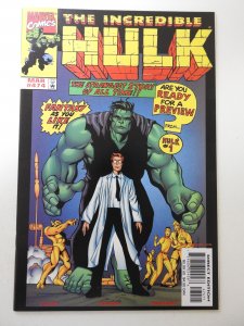 The Incredible Hulk #474 (1999) NM Condition!