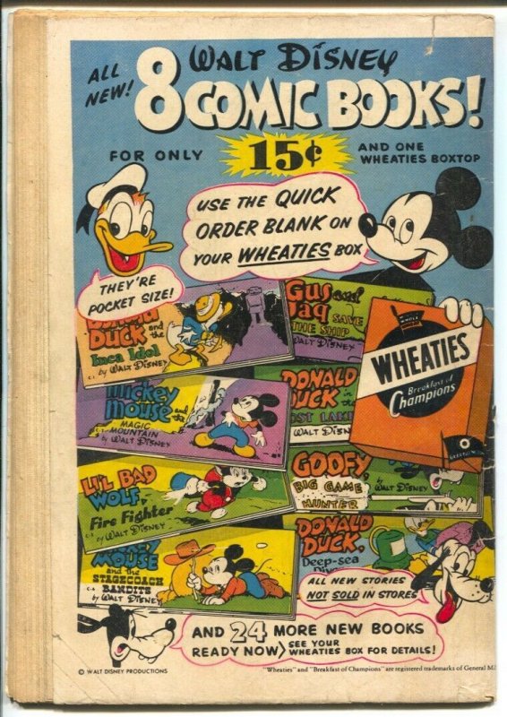 Hollywood Funny Folks #37 1951-DC- Nutsy Squirrel-Dizzy Dog-Sheldon Mayer -VG