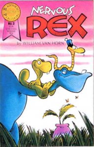 Nervous Rex #3 FN ; Blackthorne | William Van Horn Dinosaur