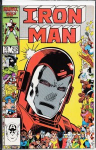 Iron Man #212 (1986) Iron Man [Key Issue]