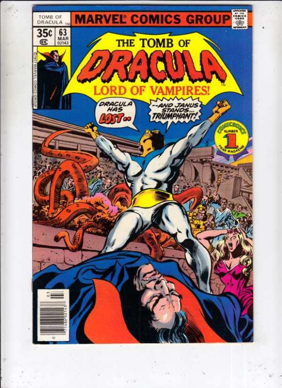 Tomb of Dracula #63 (Mar-78) NM/NM- High-Grade Dracula