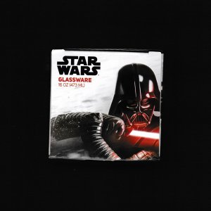 RED JOIN THE DARKSIDE | DISNEY STAR WARS | 16OZ PINT GLASS | RARE HTF | NIB