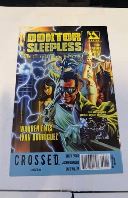 Crossed #0 (2008)1st print Garth ennis avatar