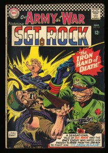 Our Army at War #165 VG 4.0 Sgt Rock!