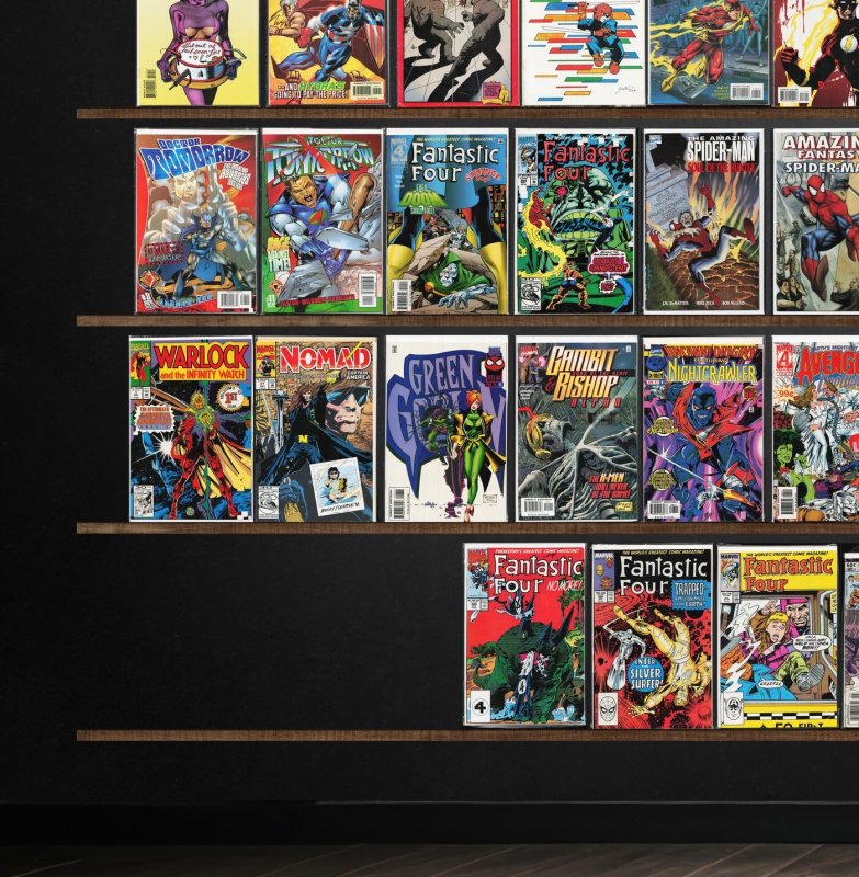 Huge Lot 140+ Comics with Fantastic Four, Cable, The Mighty Thor & More!