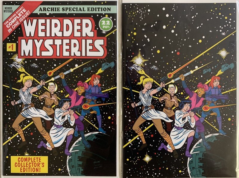 Archie Weirder Mysteries #1 - Bill Galvan Star Wars Homage - Trade & Virgin