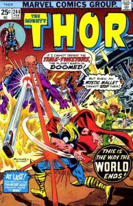 Thor #244 (with Marvel Value Stamp) FN ; Marvel | February 1976 Time-Twisters