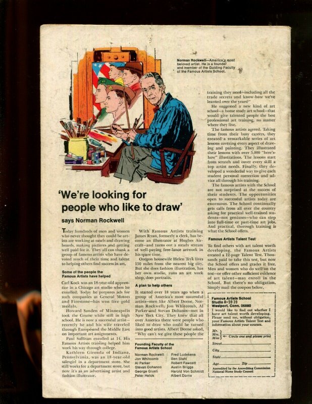 CAPTAIN MARVEL #7 (5.0) DIE TOWN DIE! 1968~