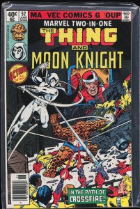 Marvel Two-in-One #52 (1979) Moon Knight [Key Issue]
