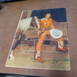 REX ALLEN #11 (1954) Dell Comics western golden age movie hero photo cover