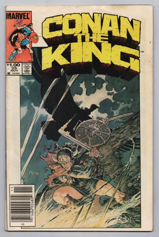 Conan The King #25 (Marvel, 1984) VG 