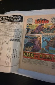 Batman #219 (1970)deathcasts the deciding vote